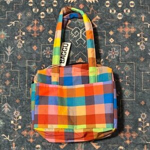 Baggu Madras Everyday Cloud Bag 🌈